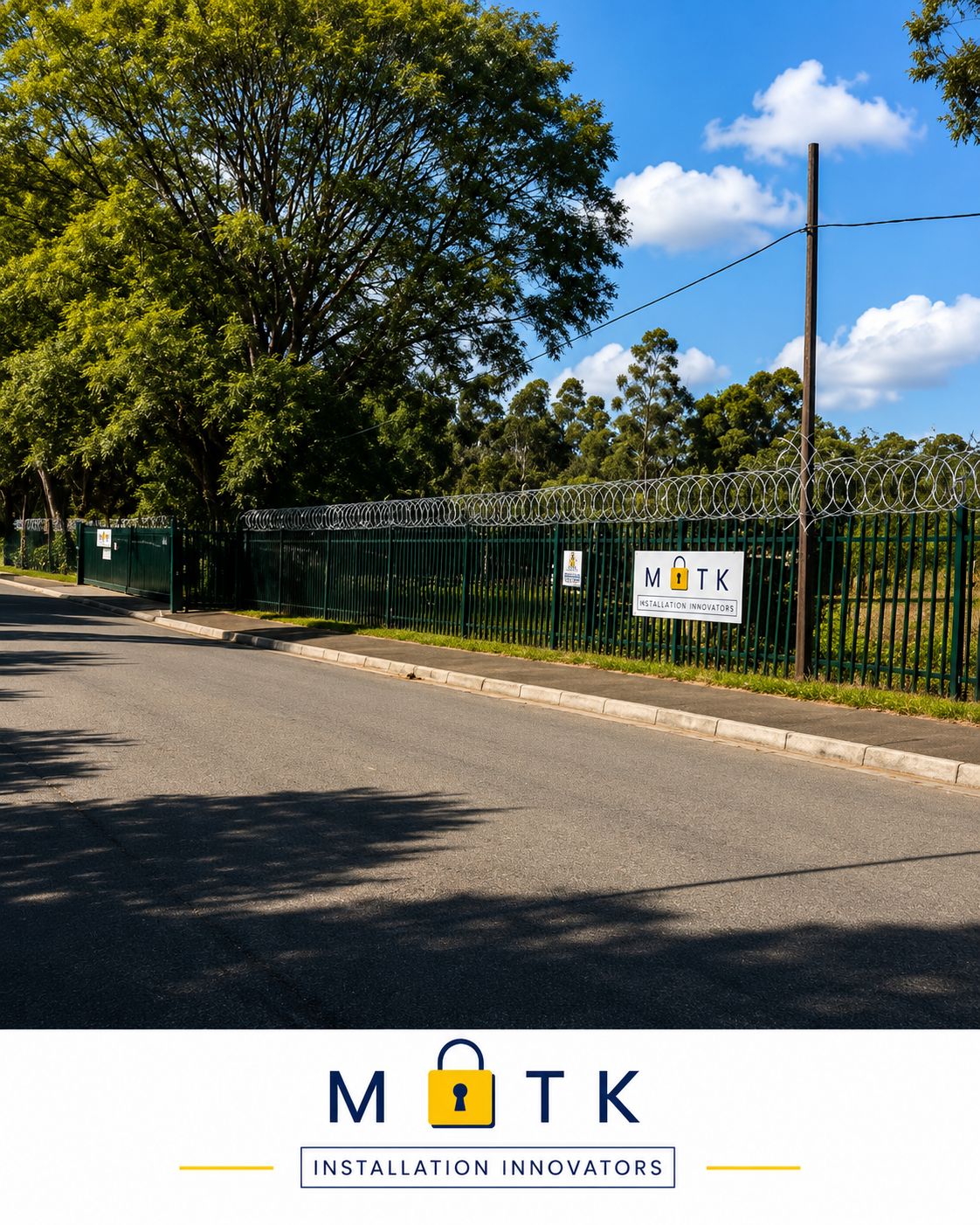 MOTK fencing project photo